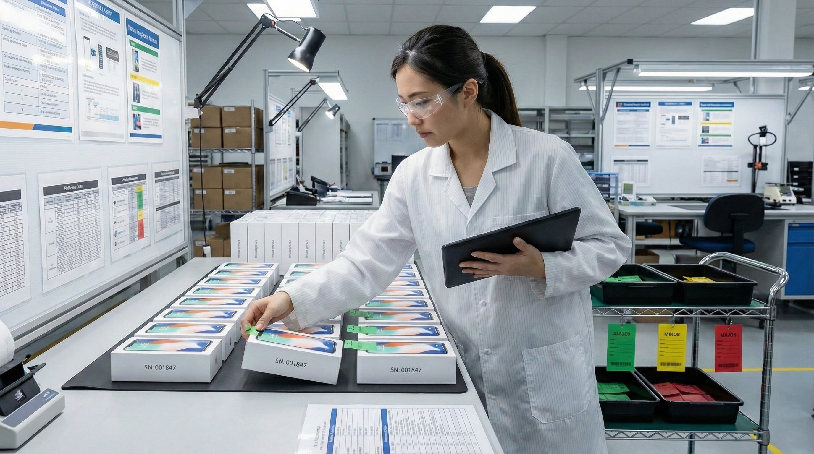 Product sampling and supplier evaluation